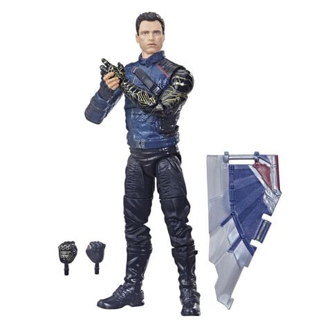 Figurine Marvel Legends Series - Captain America -soldat De L'hiver De 15 Cm